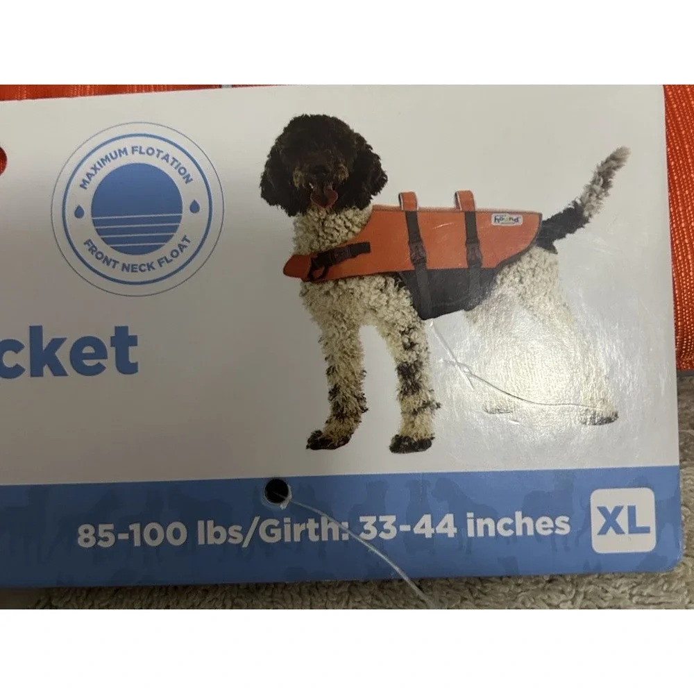 New Outward Hound Granby Life Jacket X-large Dogs 85 - 100 Lbs/Girth 33-44 inch